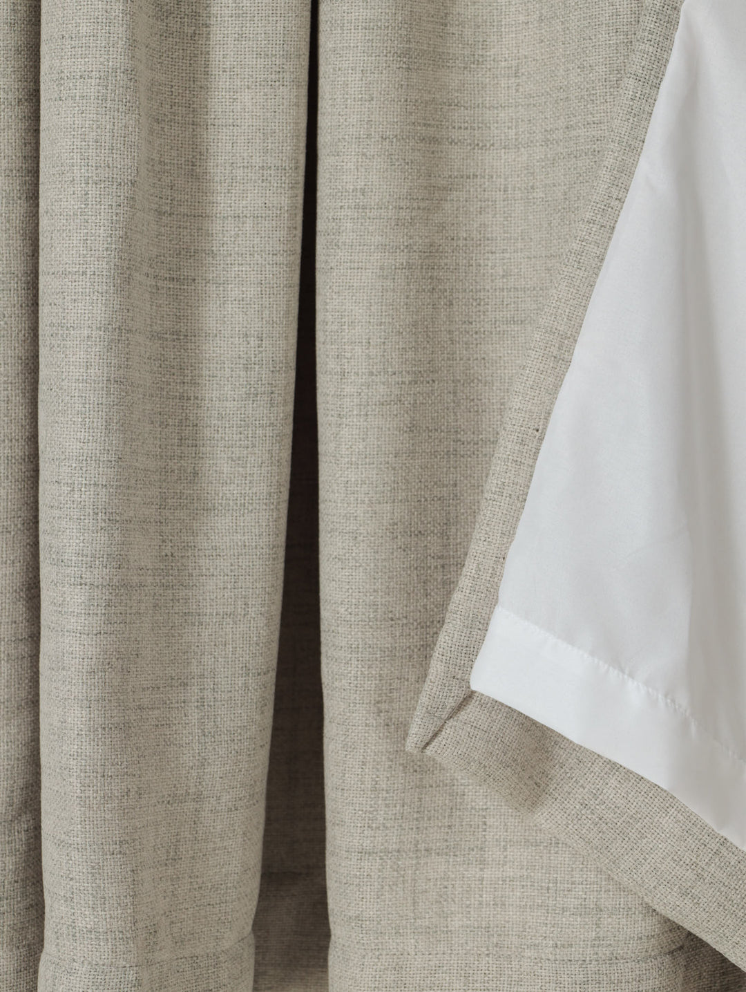 Lined Marbella Texture Taped Curtain - Silver