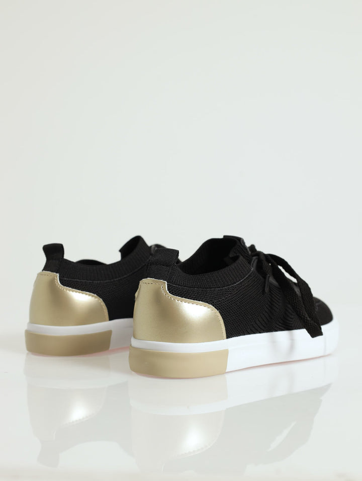 Kalan Knitted Sneaker - Black