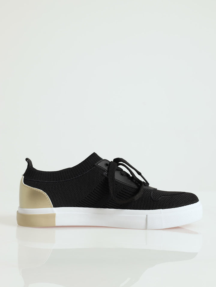Kalan Knitted Sneaker - Black