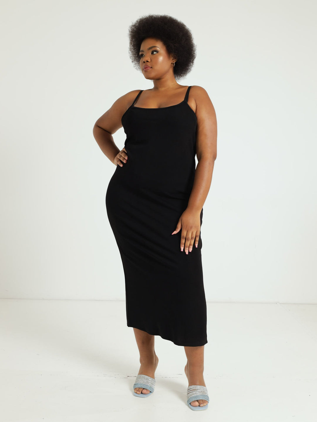 Bon Bon Bodycon Dress - Black