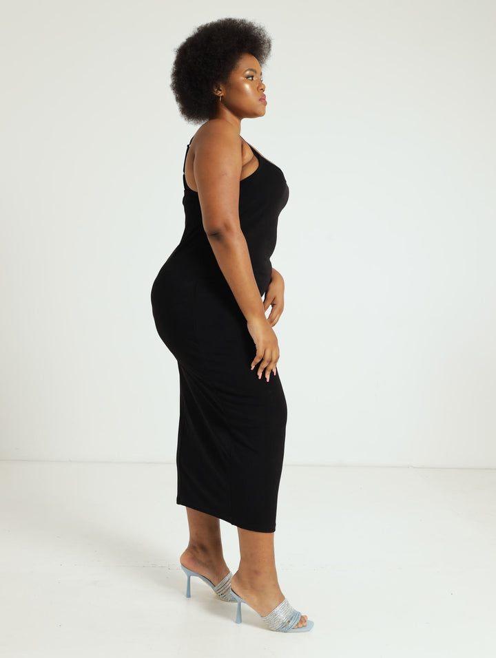 Bon Bon Bodycon Dress - Black