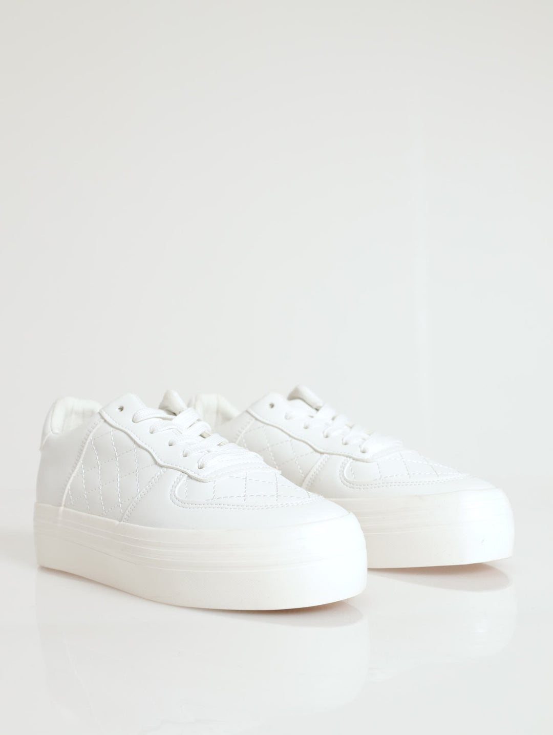 Built-Up Street Sneaker - White
