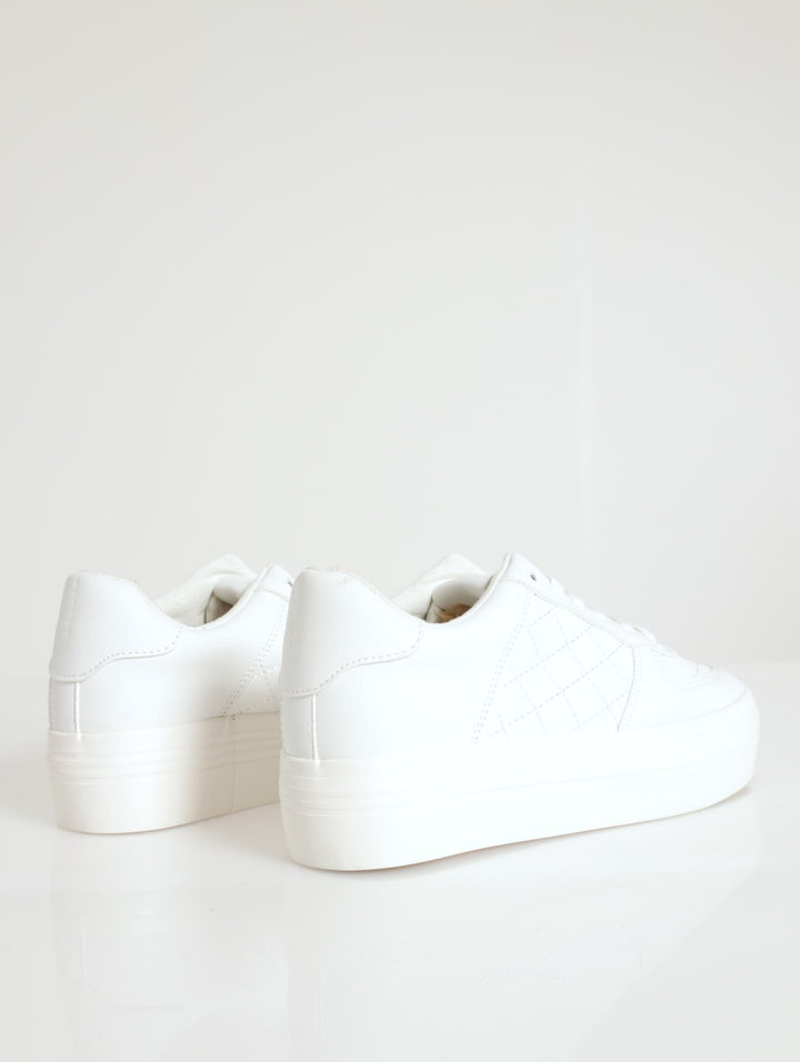 Built-Up Street Sneaker - White