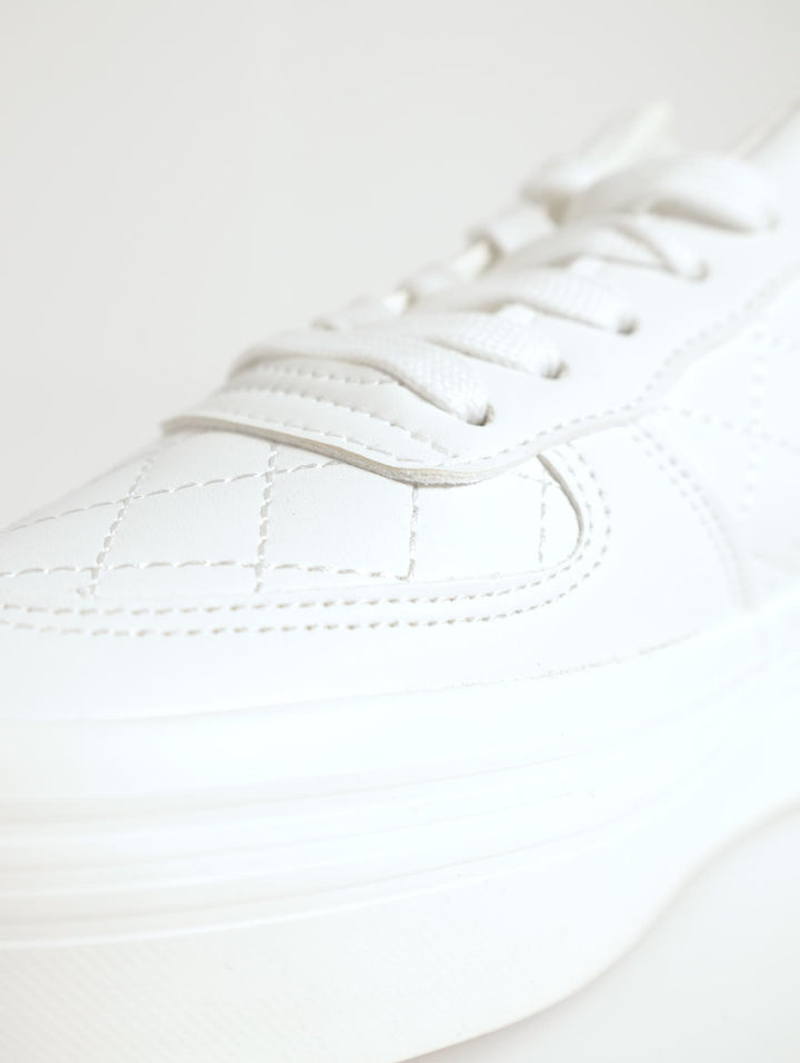 Built-Up Street Sneaker - White