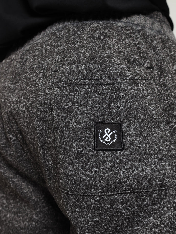 Cationic Fleece Jogger - Charcoal Melange