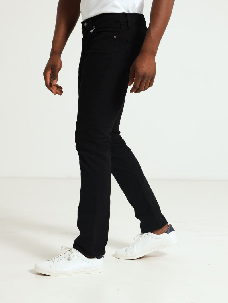 511 Slim Fit Denim Jeans  - Black