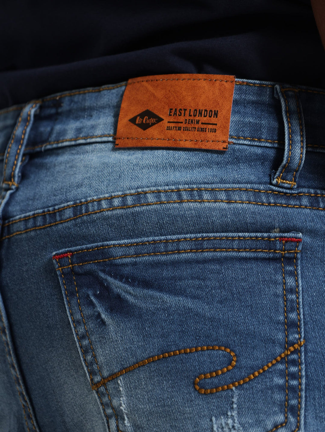 Boys Union Jack Denim Shorts - Indigo