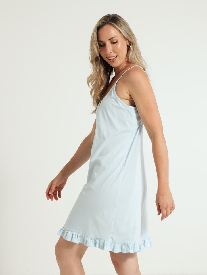 2 Pack Knit Nightie - Blue