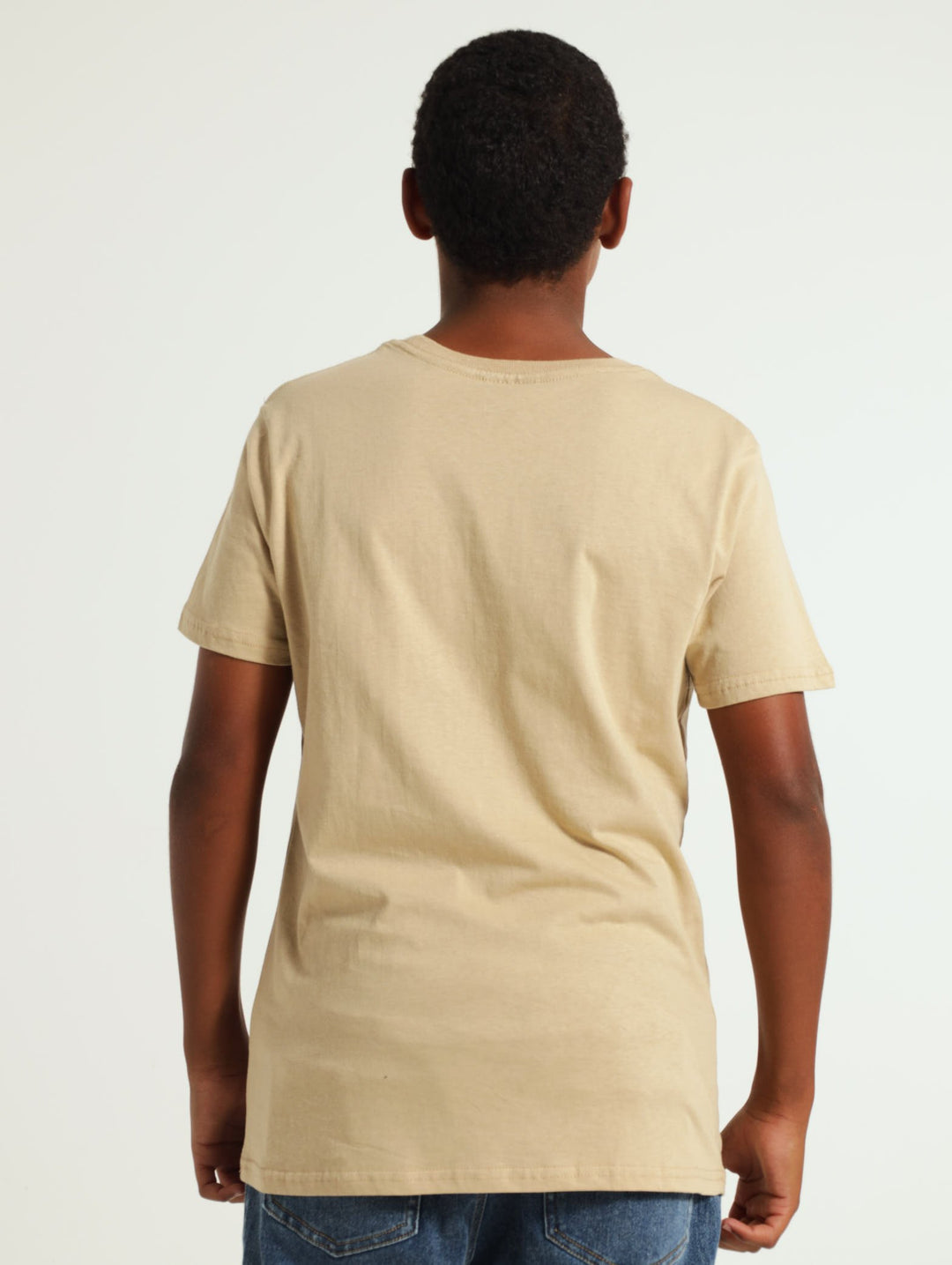 Boys Arizona Print Tee - Stone