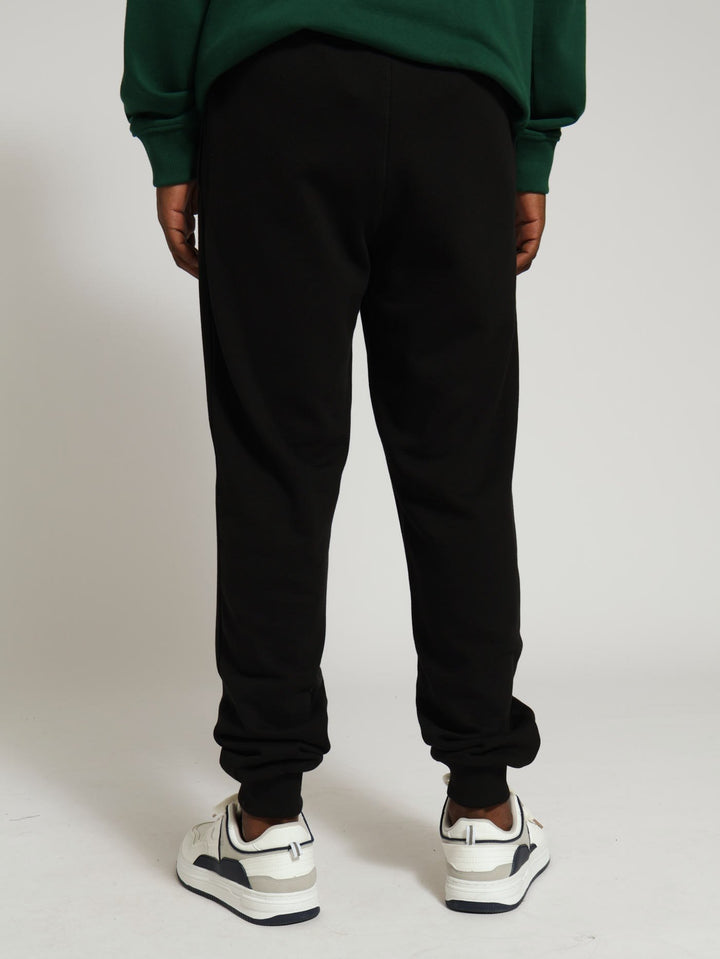 Identity Small Logo Fleece Jogger - Black