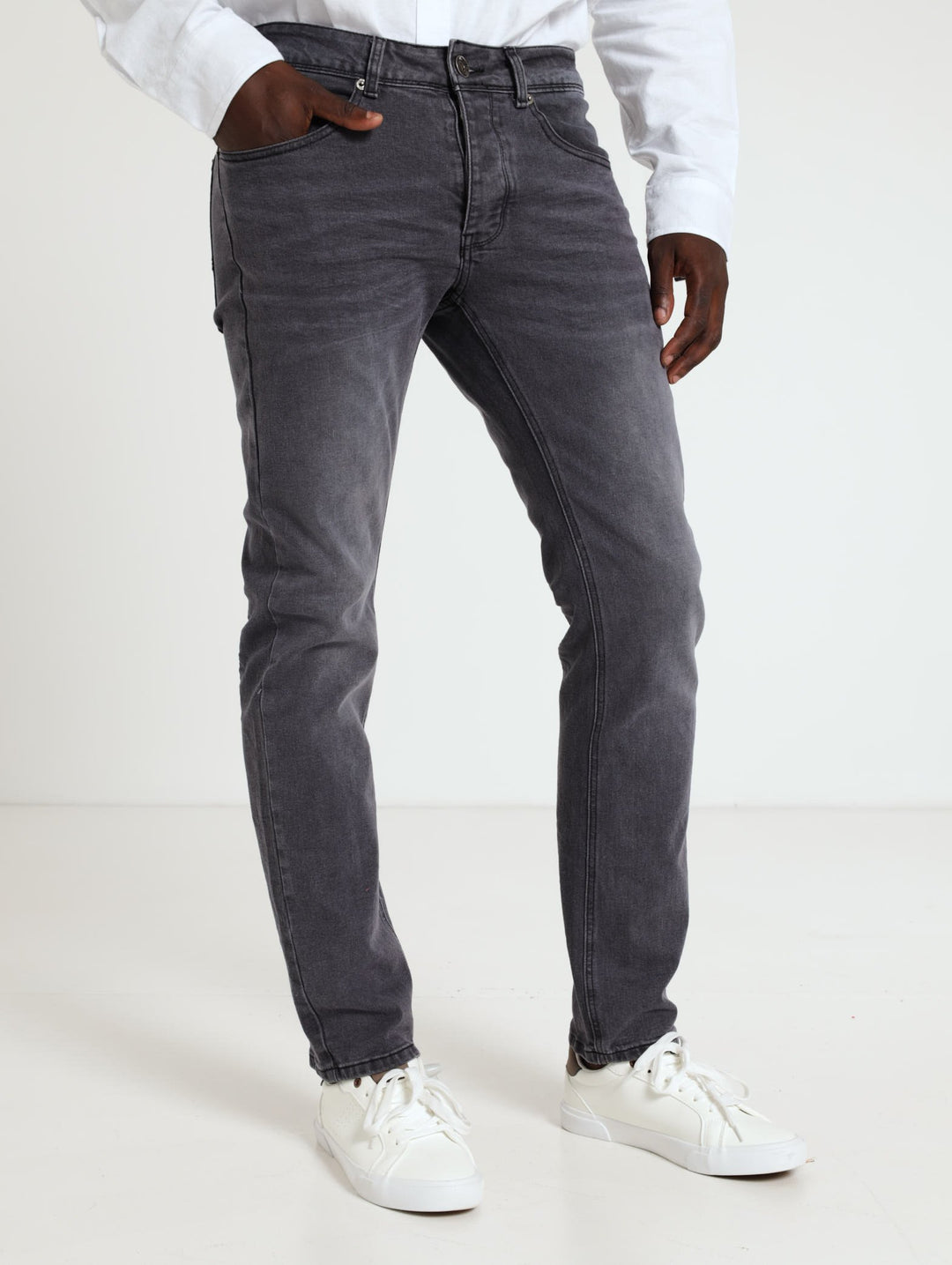 Slim Denim Jean - Grey