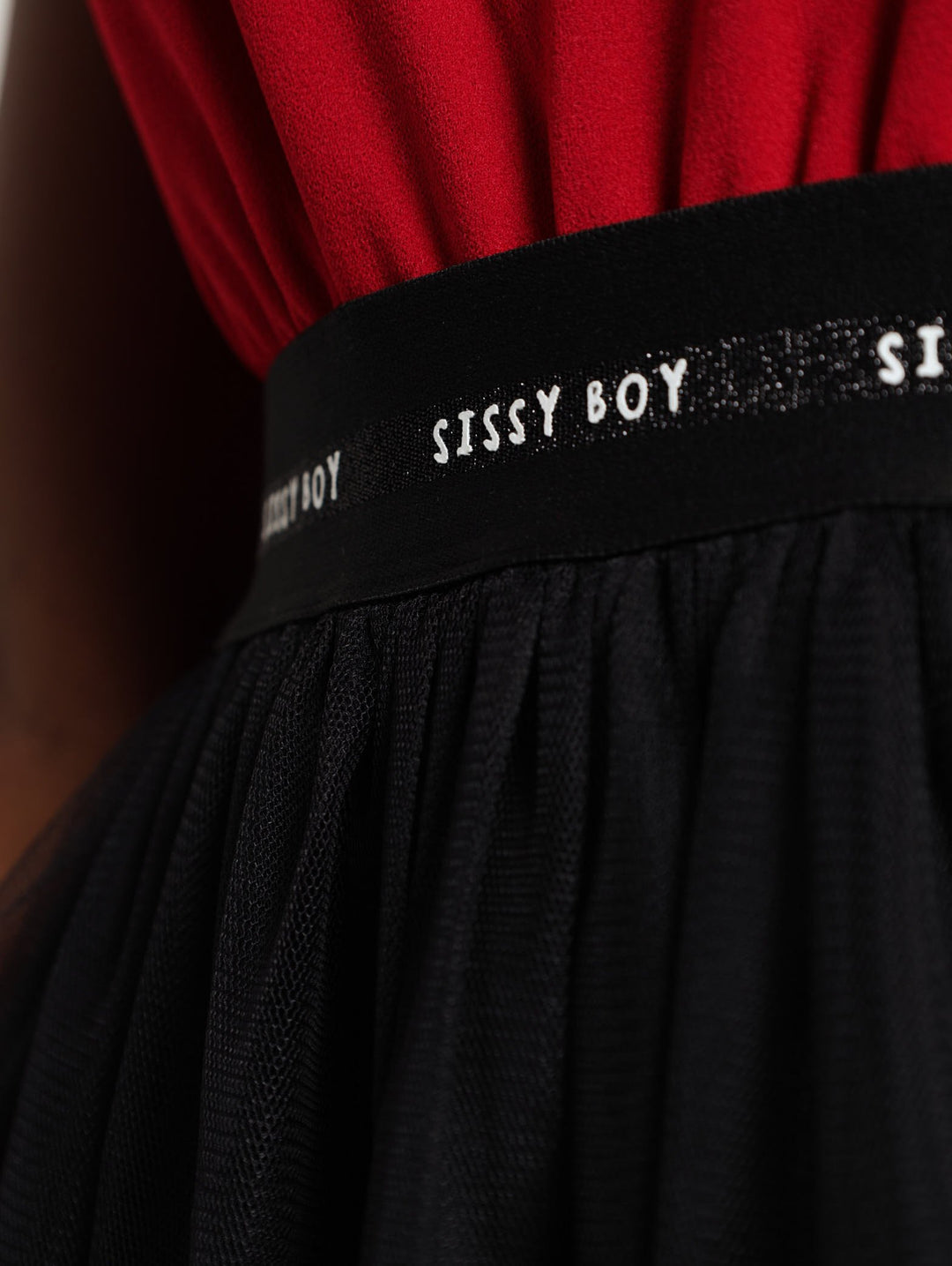 Girls Tiered Tulle Skirt - Black