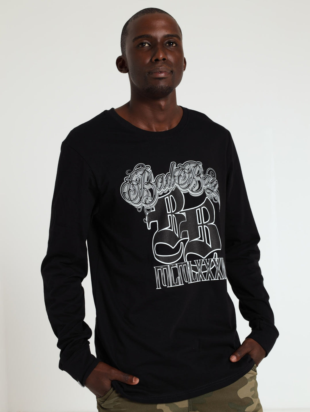 The Charm Crew Tee - Black