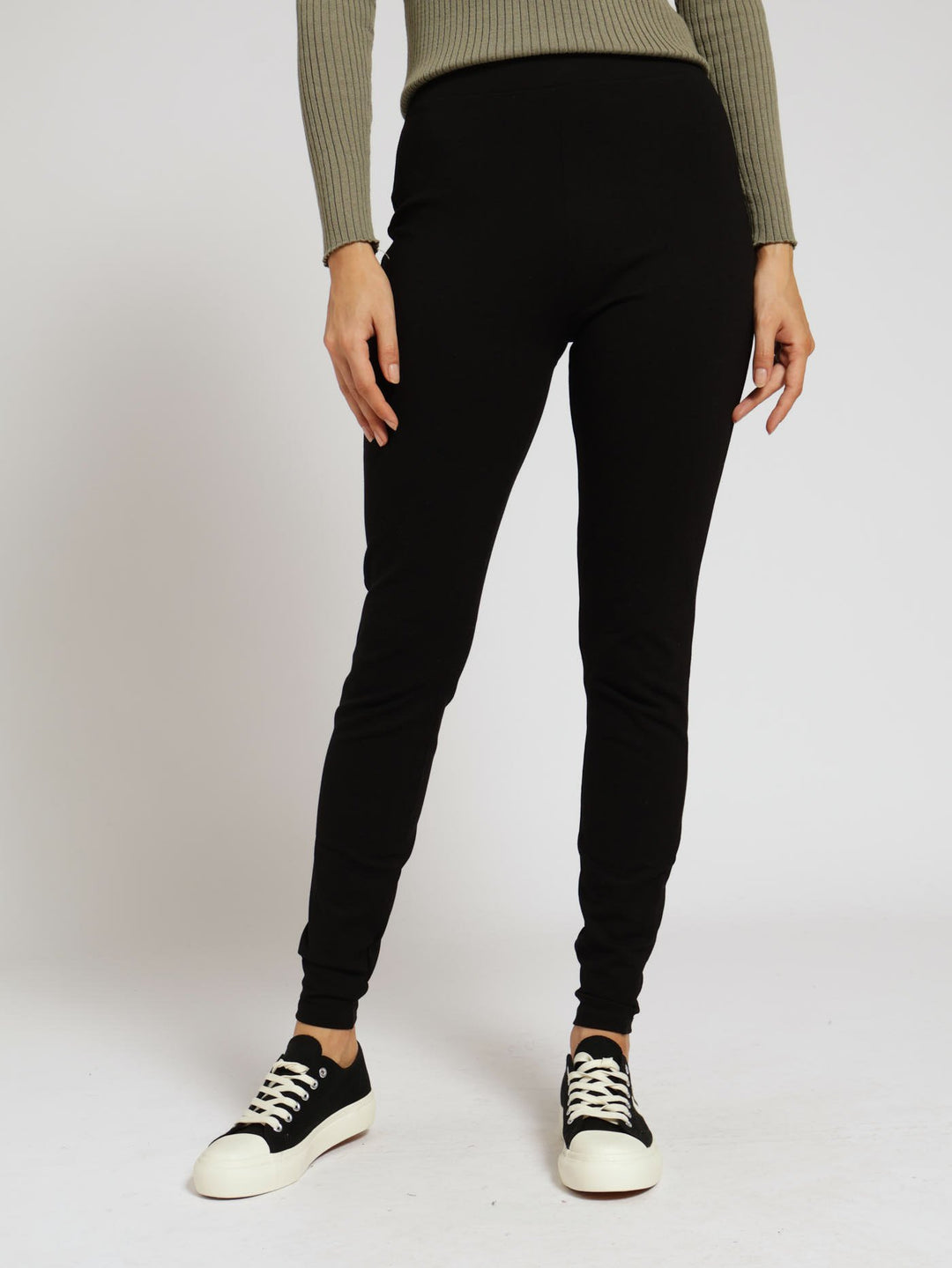 Ponte Leggings - Black