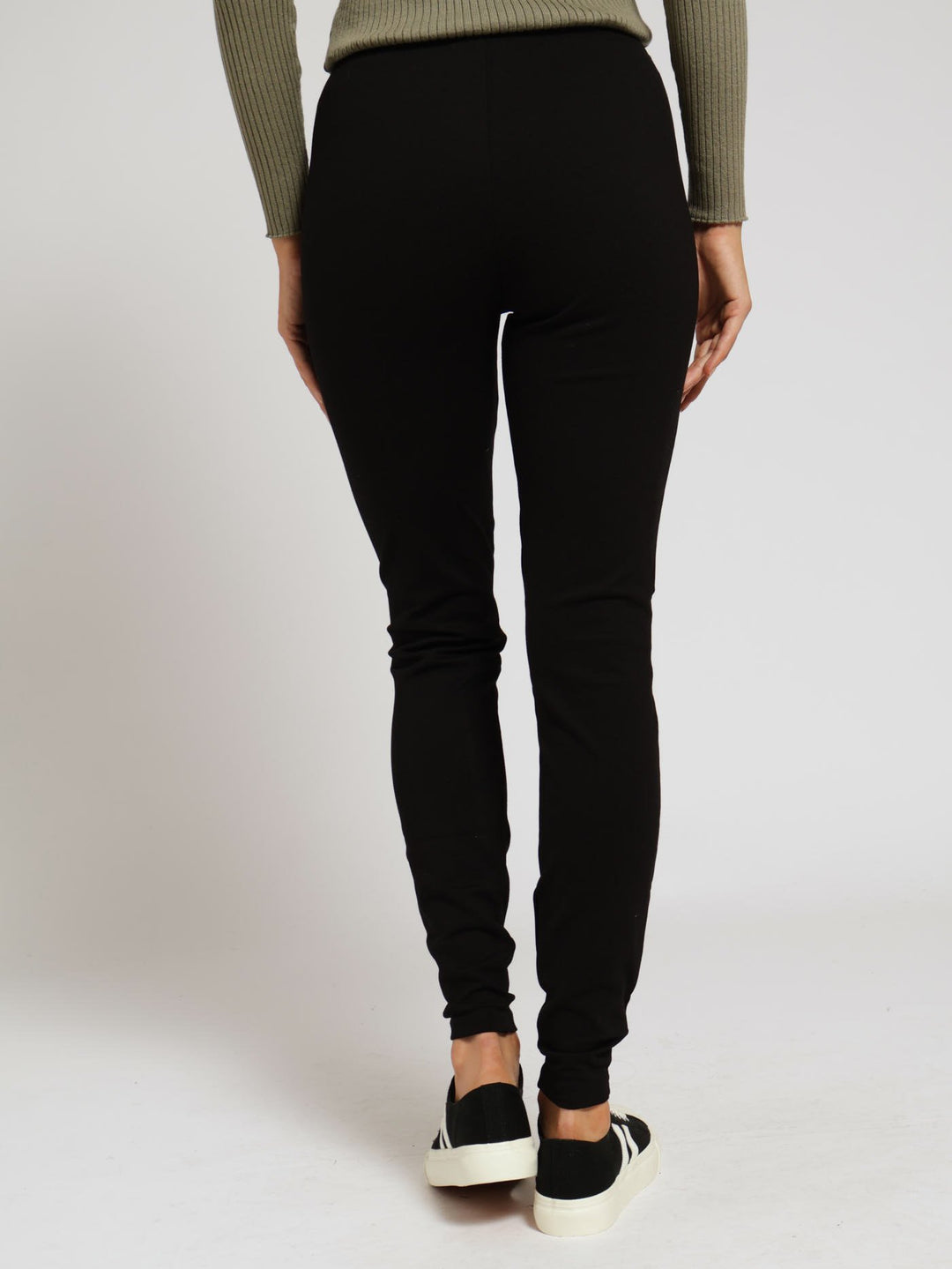 Ponte Leggings - Black