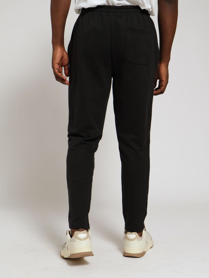 Pintuck Jogger - Black