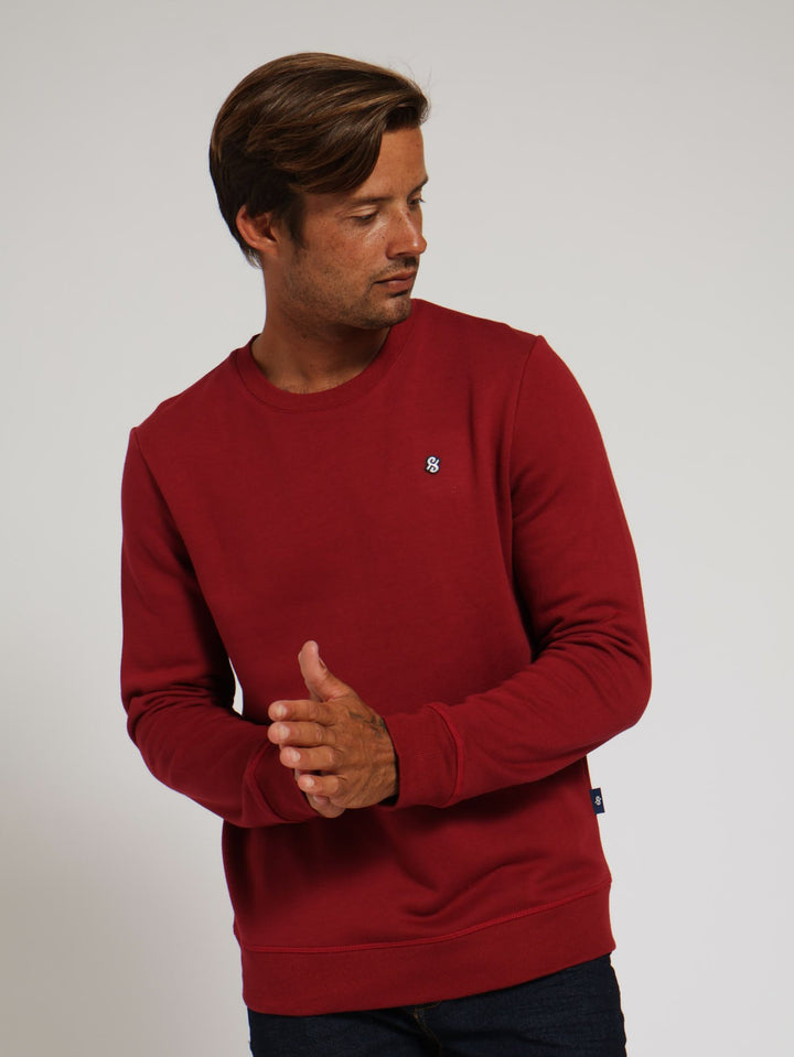 Basic Crew Top - Red