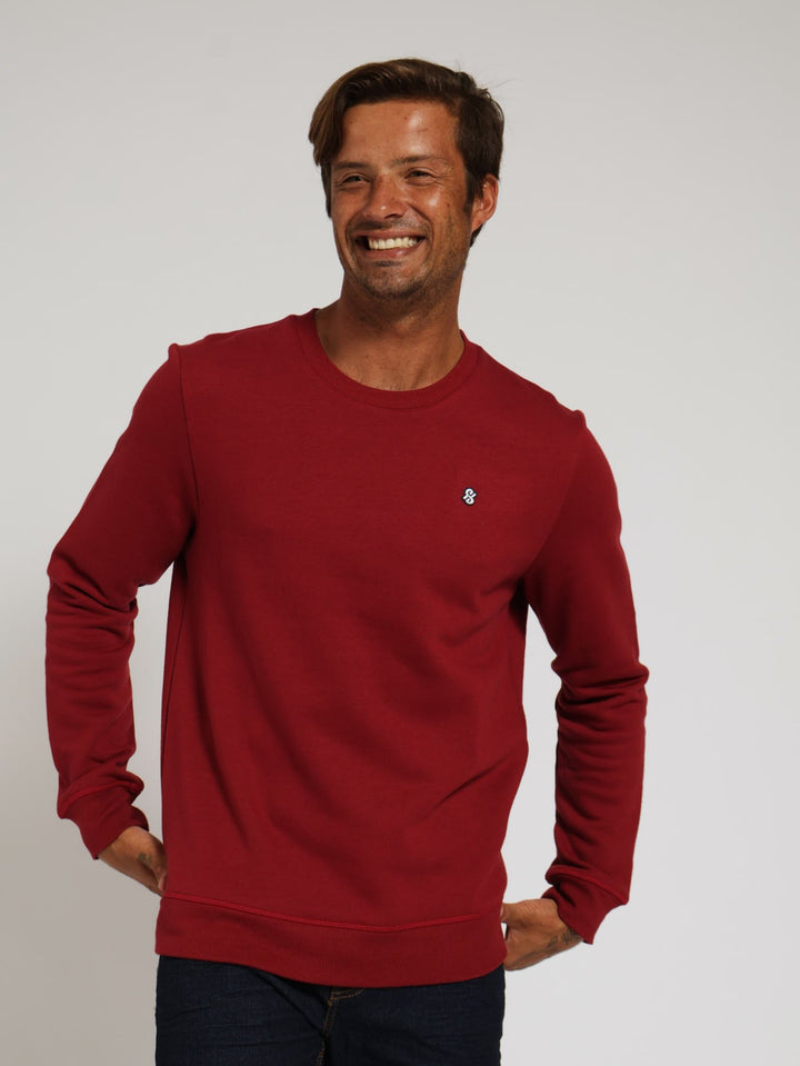 Basic Crew Top - Red