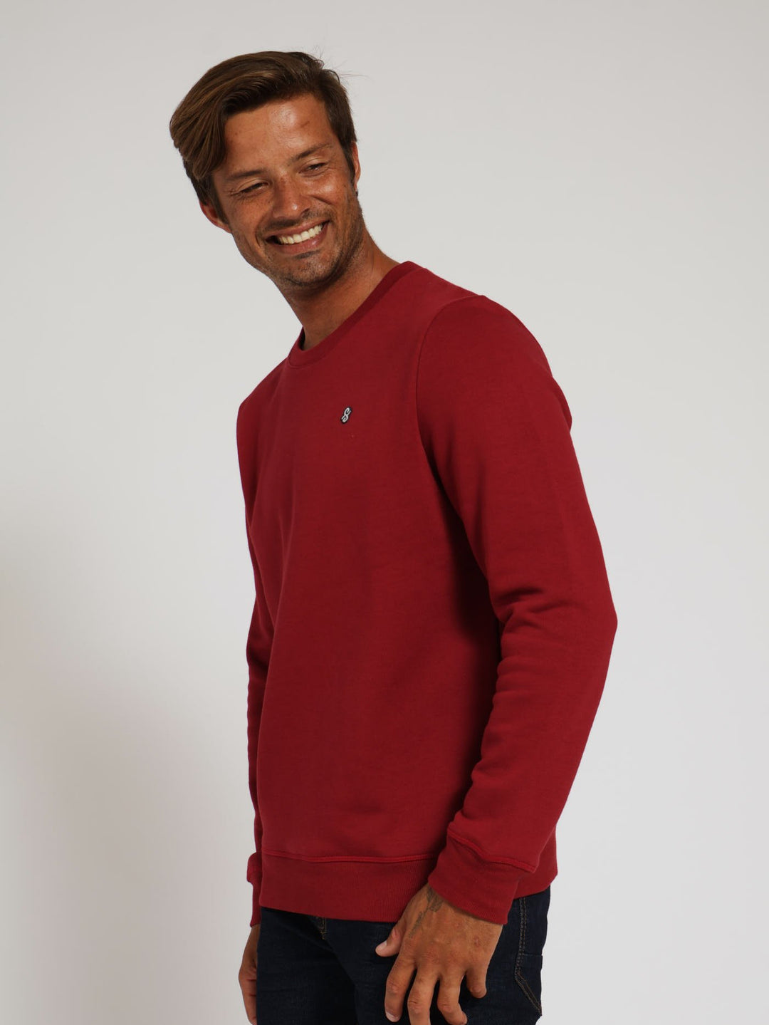 Basic Crew Top - Red