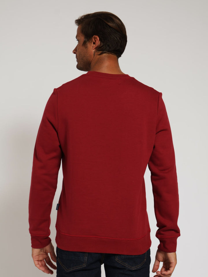 Basic Crew Top - Red