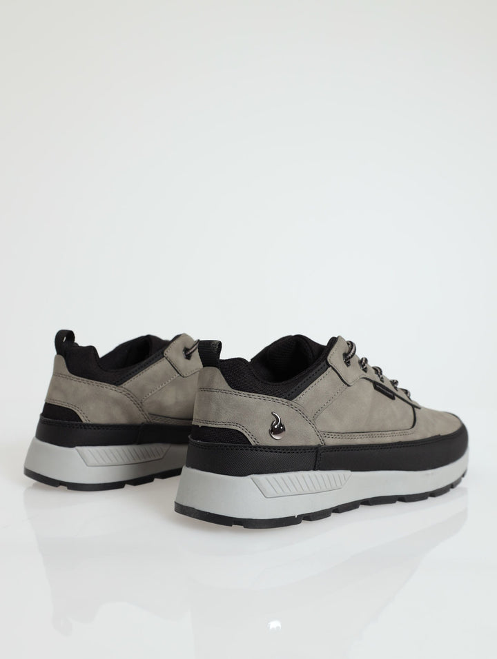 Taper 1 Faux Nubuck Shoe - Grey
