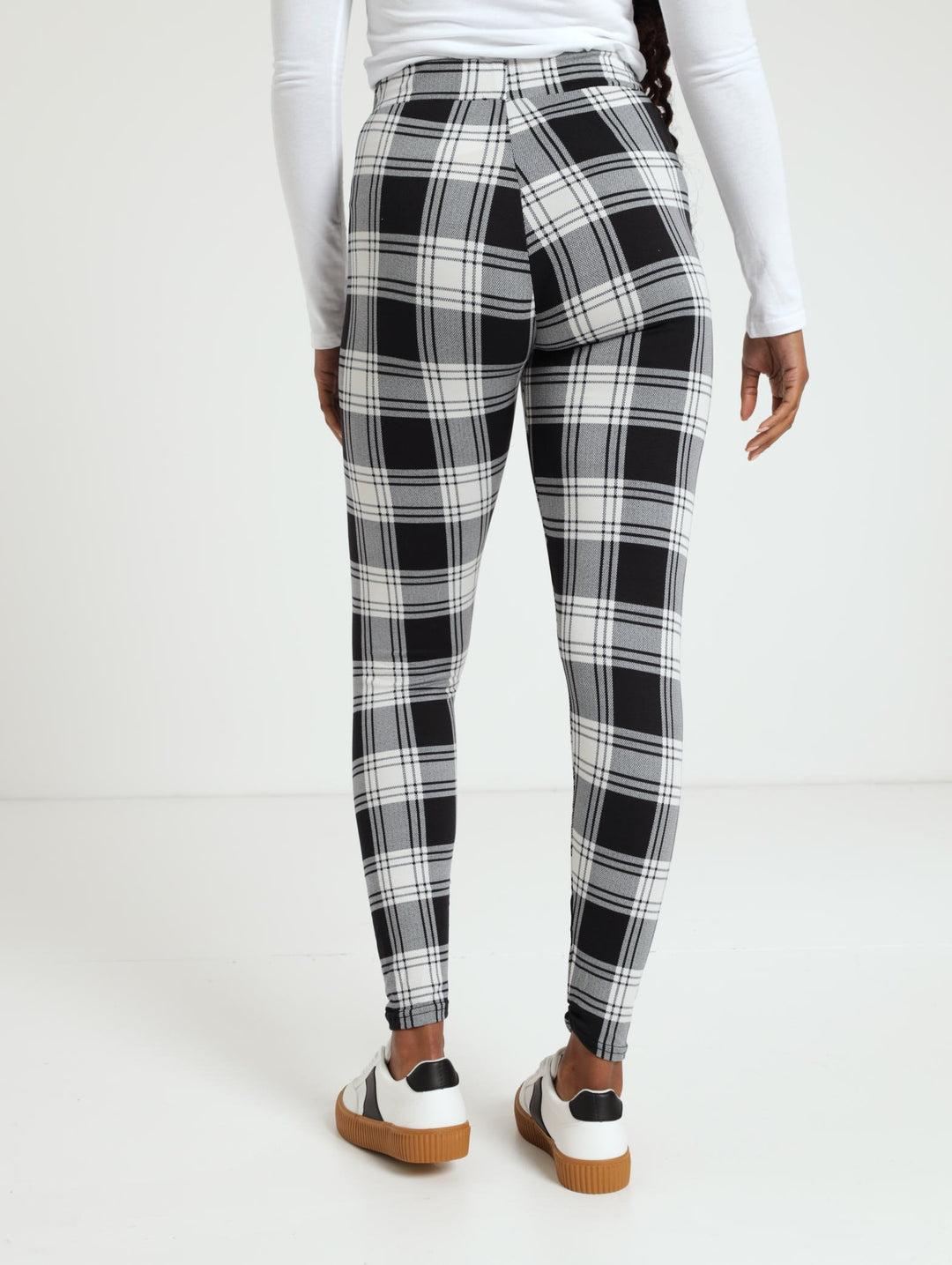 Patterned Legging - Black/White