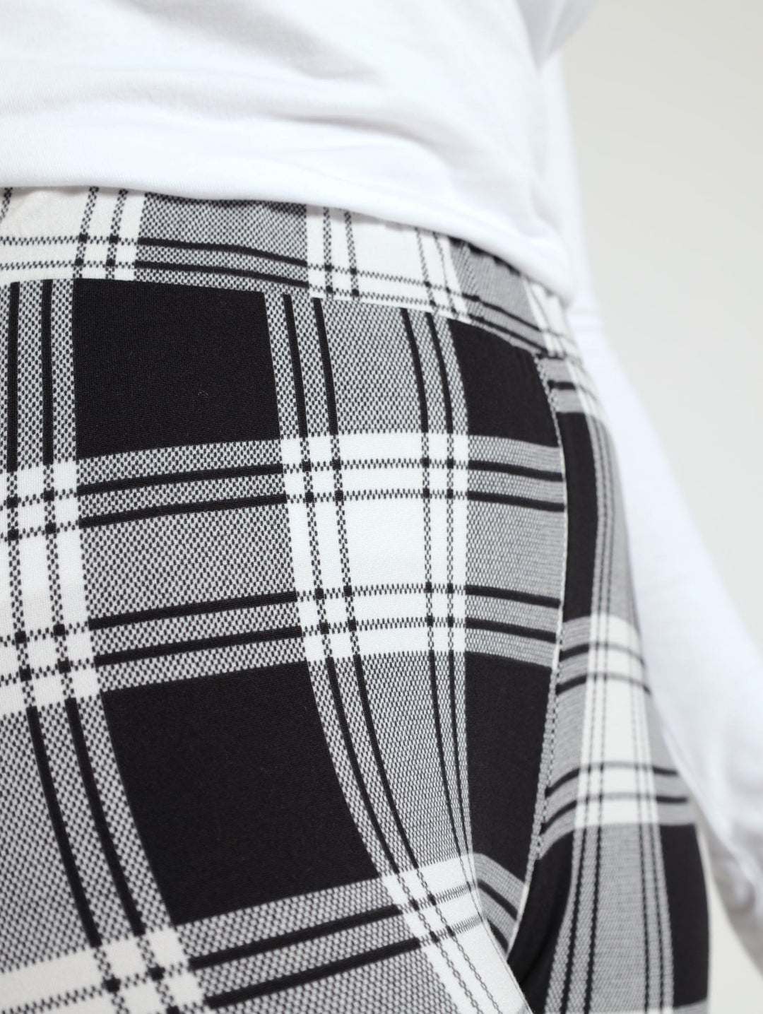 Patterned Legging - Black/White