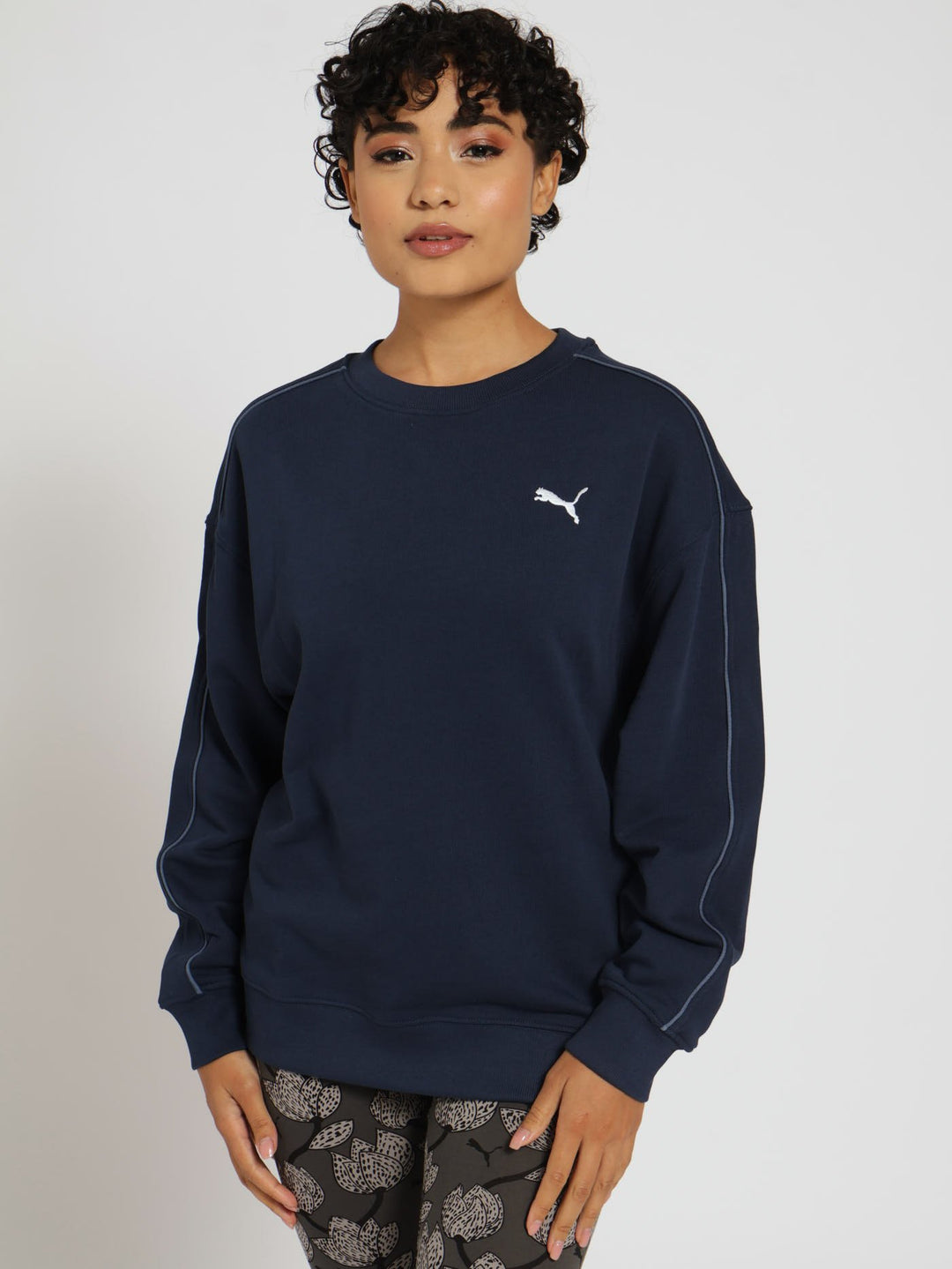 Her Crew Top - Navy