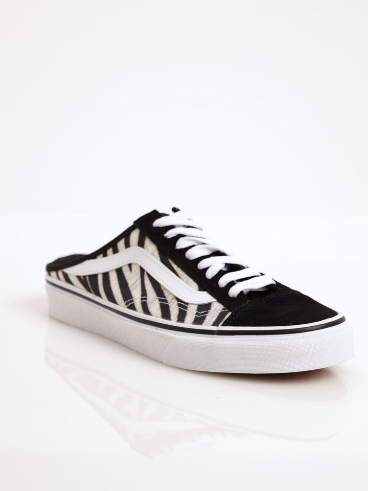 Ladies UA Style 36 Mule Sneaker - Black/White