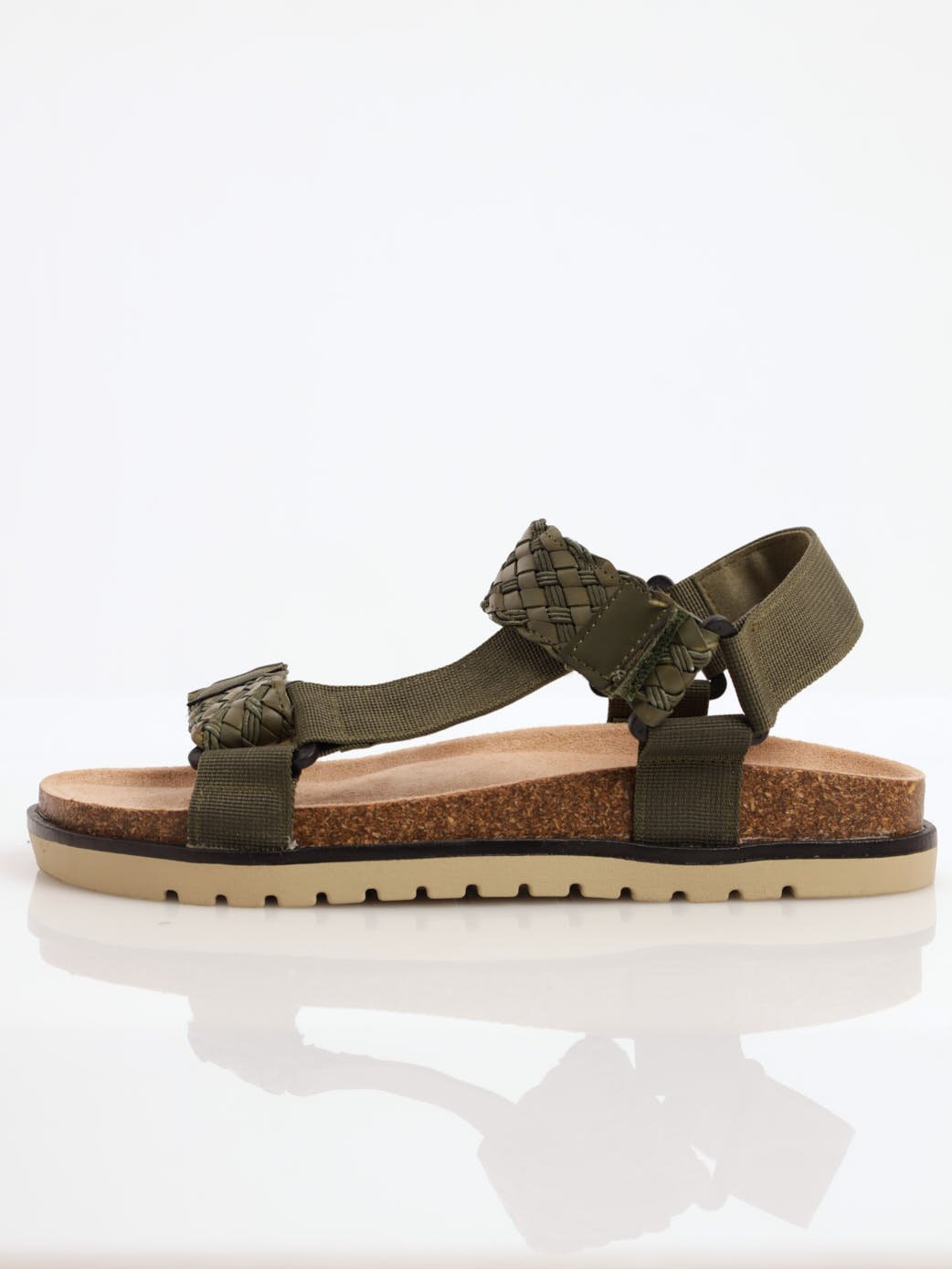 Men's Strappy Upper Sport Sandal - Olive