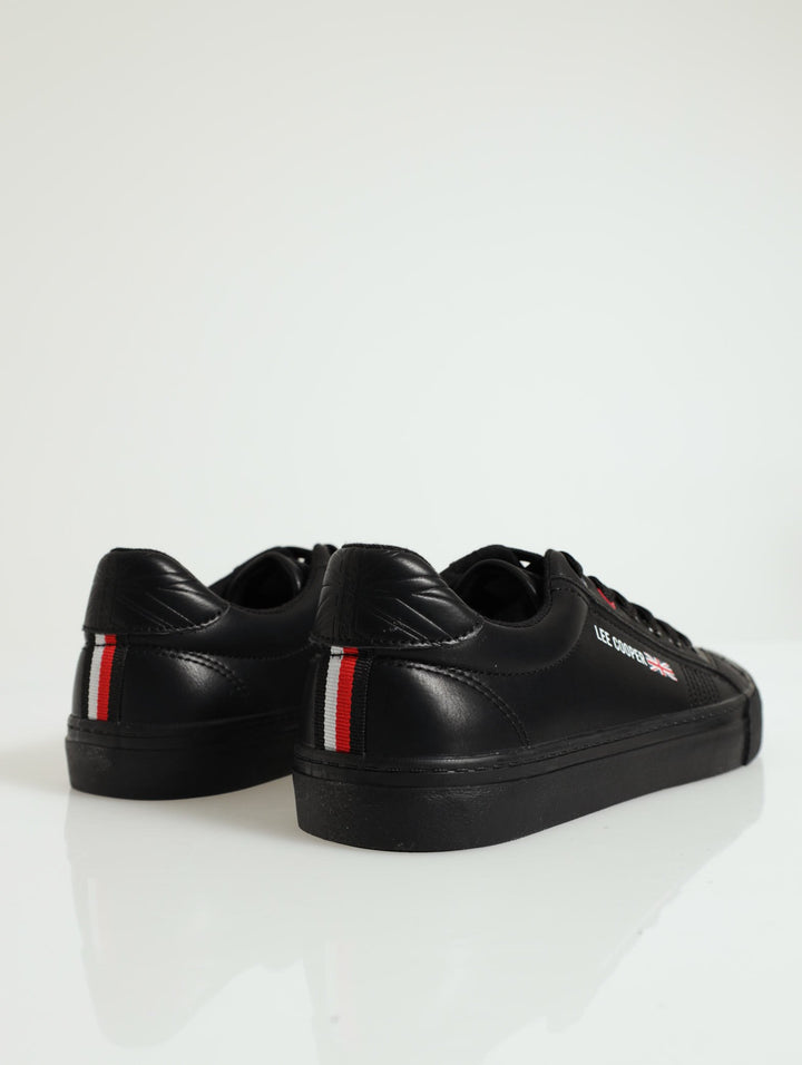 Casper Flag Logo Basic Sneaker - Black