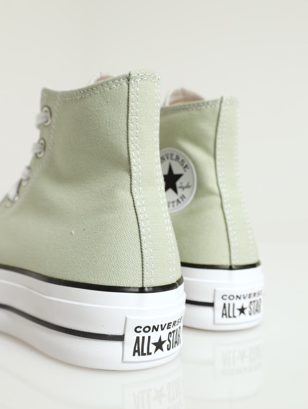 Ladies Chuck Taylor All Star Lift Platform Sneaker Sage – Edgars