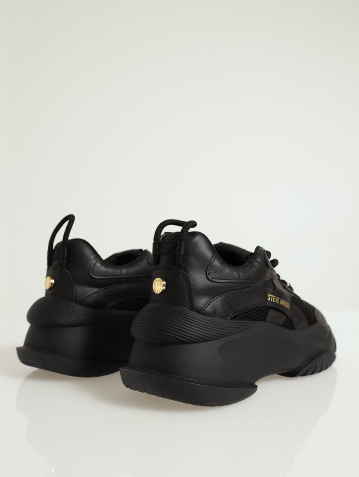 Belissimo Lace Up Sportie Sneaker - Black
