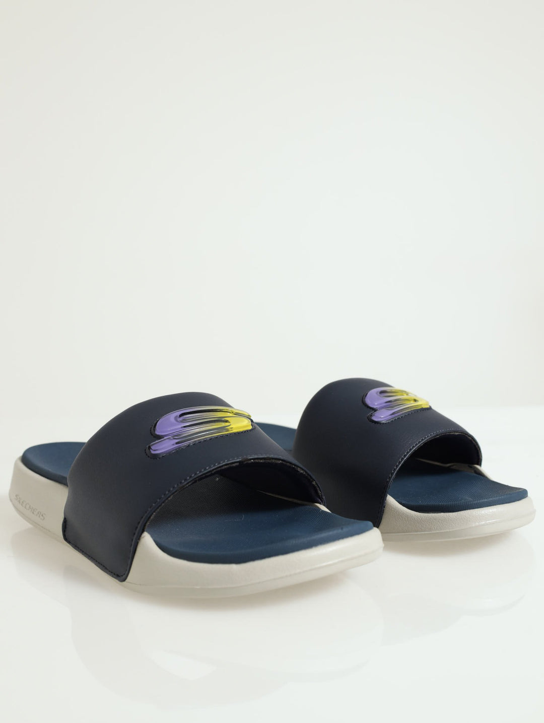 Gambix 2.0 Pool Slide - Navy/Grey