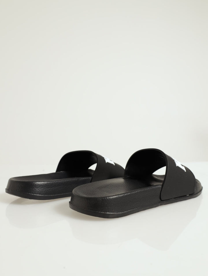Authentic Caesar Pool Slide Sandal - Black/White