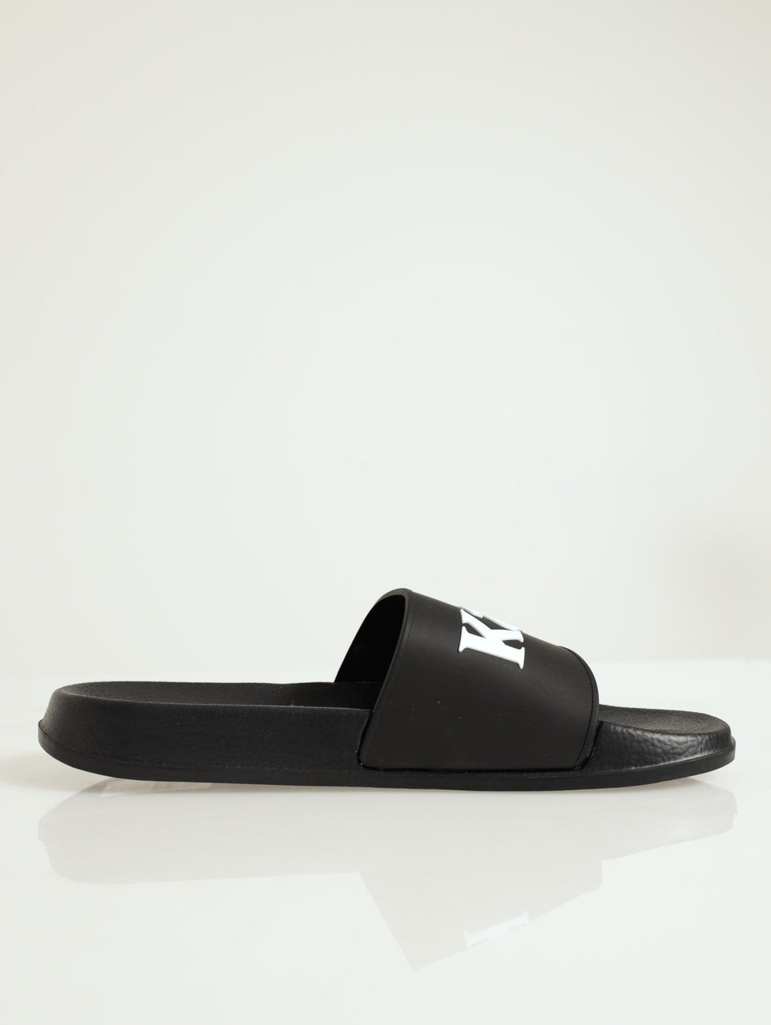 Authentic Caesar Pool Slide Sandal - Black/White