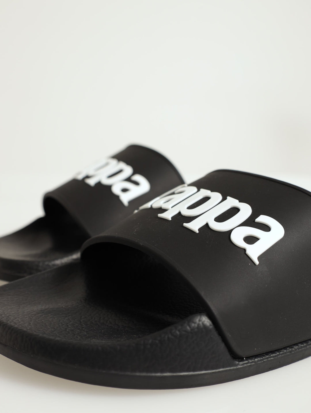Authentic Caesar Pool Slide Sandal - Black/White