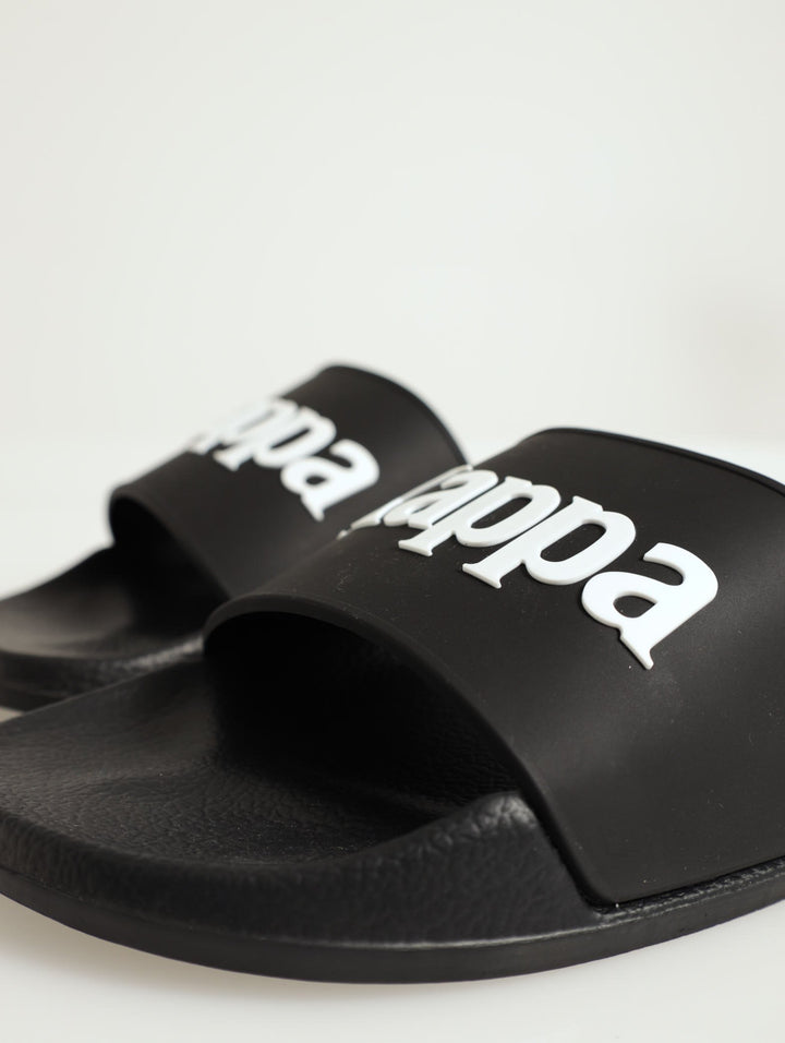Authentic Caesar Pool Slide Sandal - Black/White