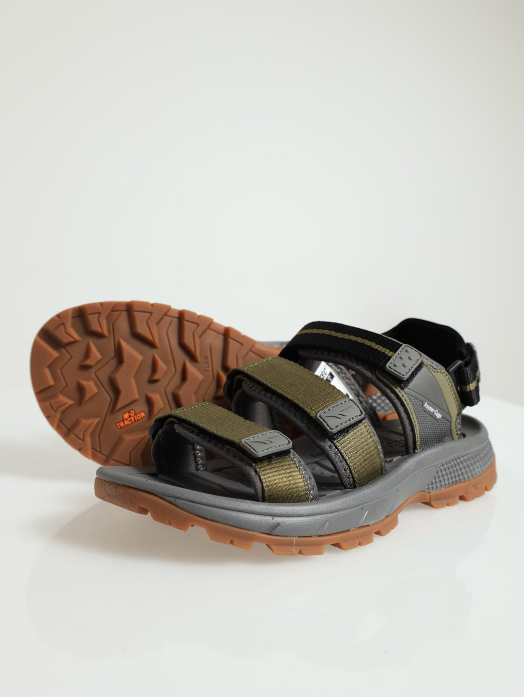 Agave Gum Sole Adventure Sandal - Olive