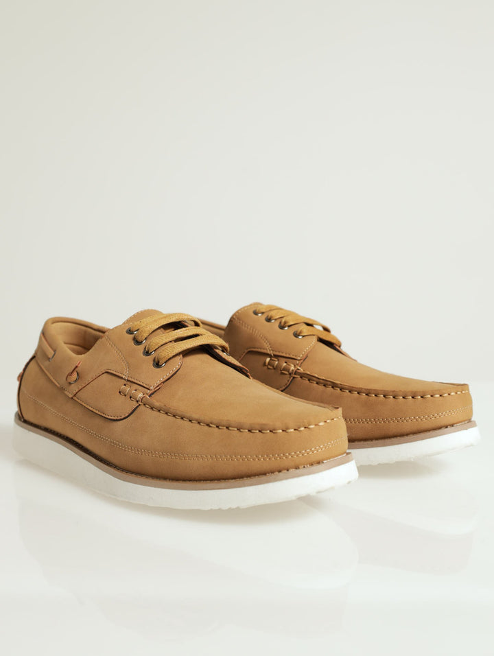 Style Deck Shoes - Taupe