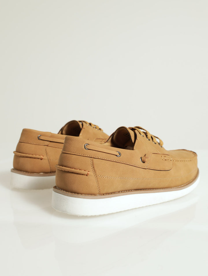 Style Deck Shoes - Taupe