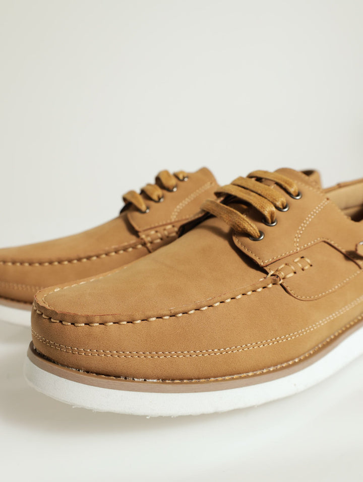 Style Deck Shoes - Taupe