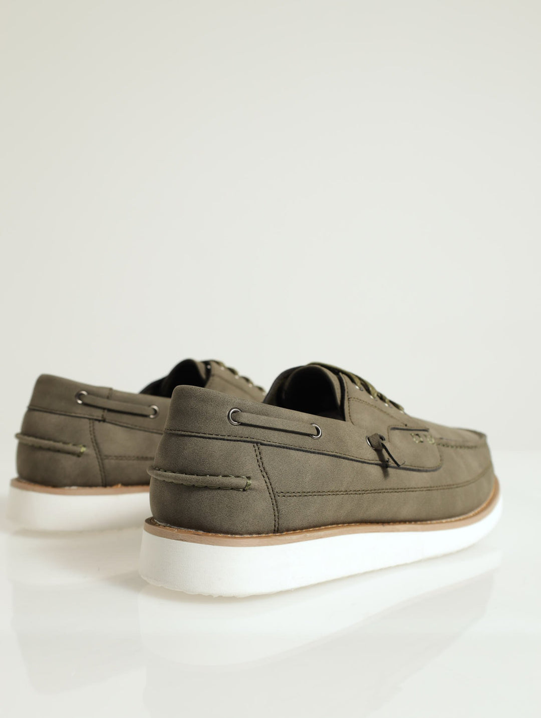 Style Deck Shoes - Olive