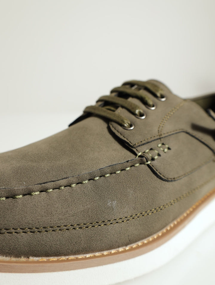 Style Deck Shoes - Olive