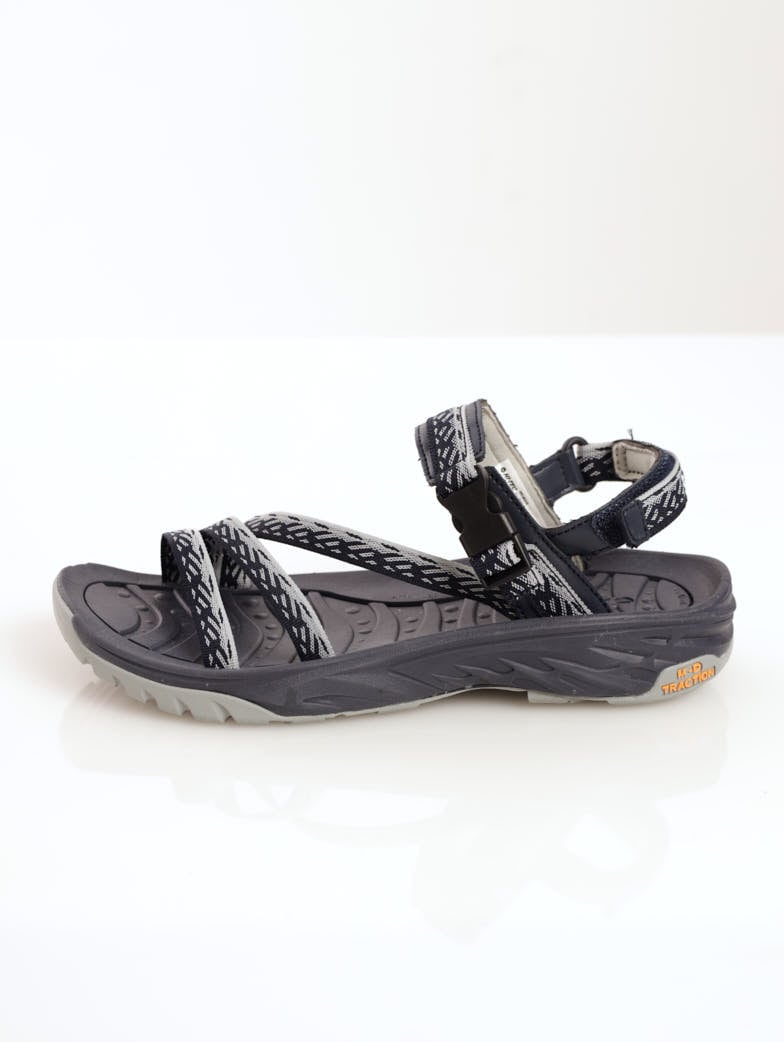 Ladies ULA Cresta Sandal - Navy/Grey