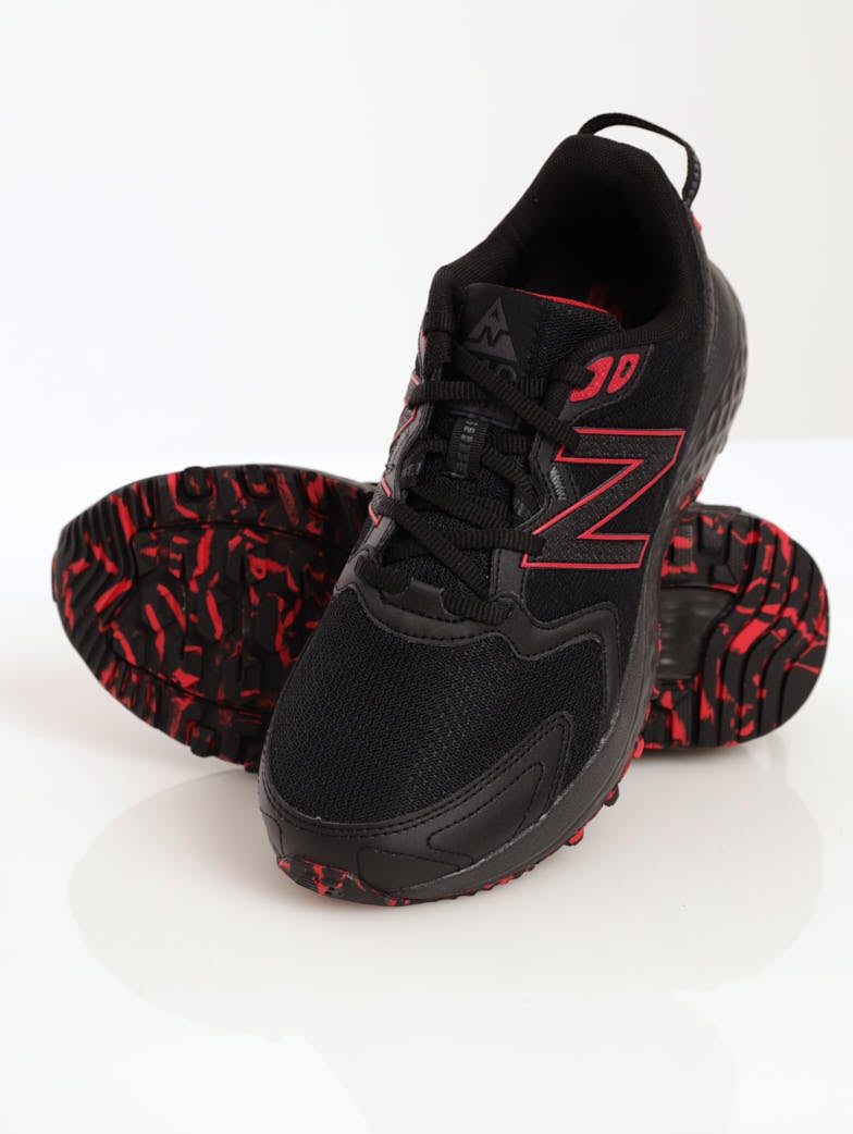 Men's T410 Active Sneaker - Black/Red