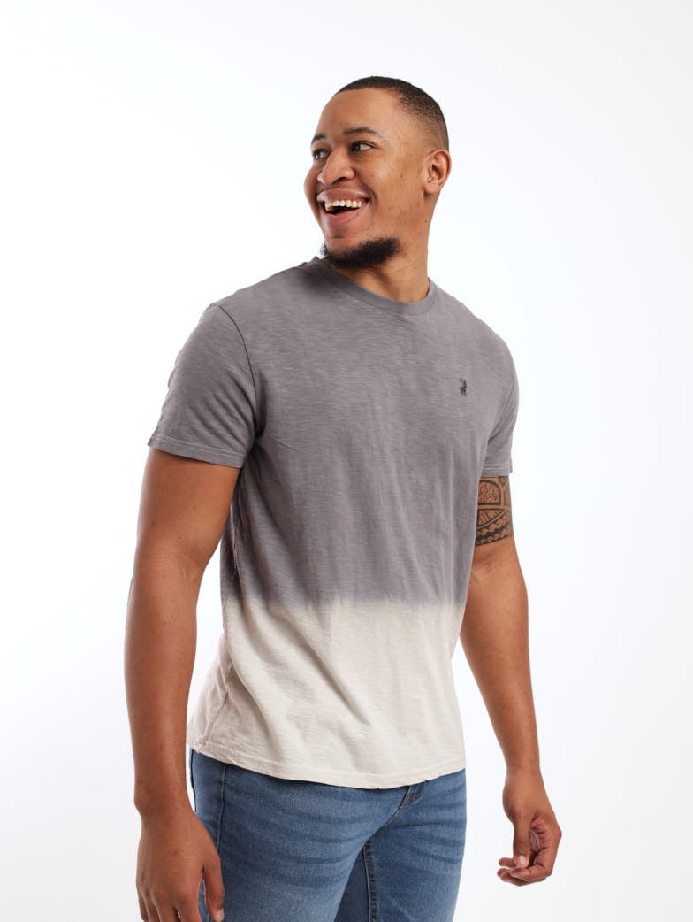 Men's Dip-Dye Tee - Black