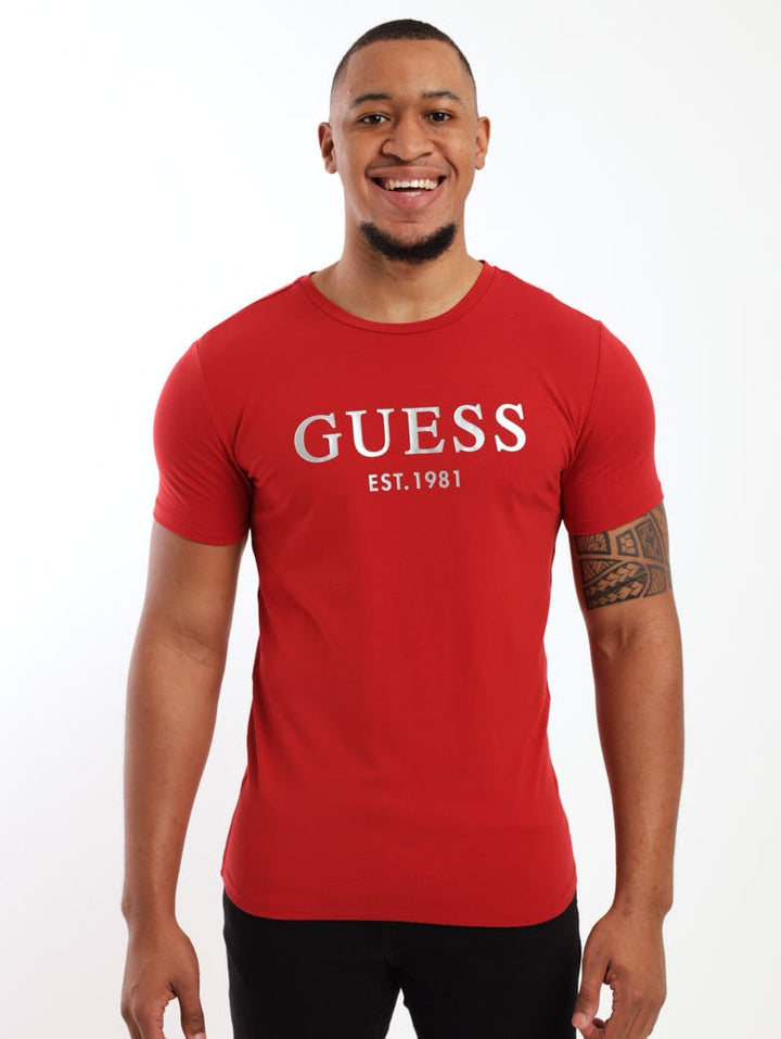 Men's Logo Tee - Red