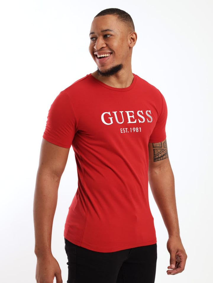 Men's Logo Tee - Red