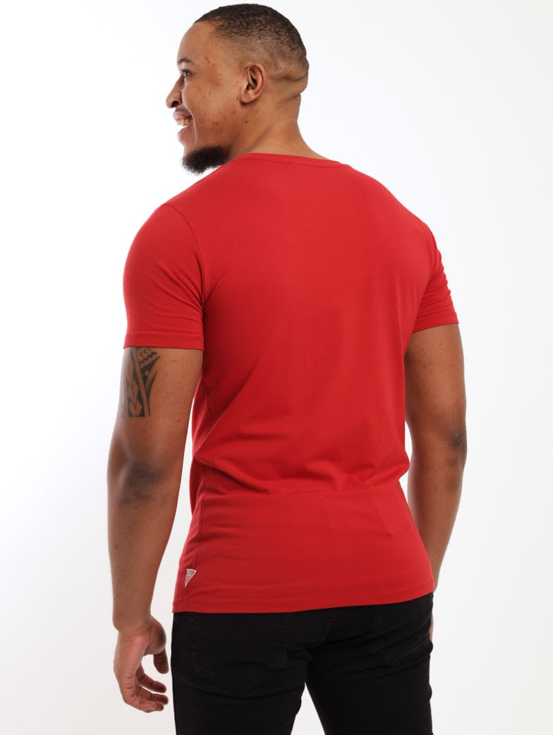 Men's Logo Tee - Red